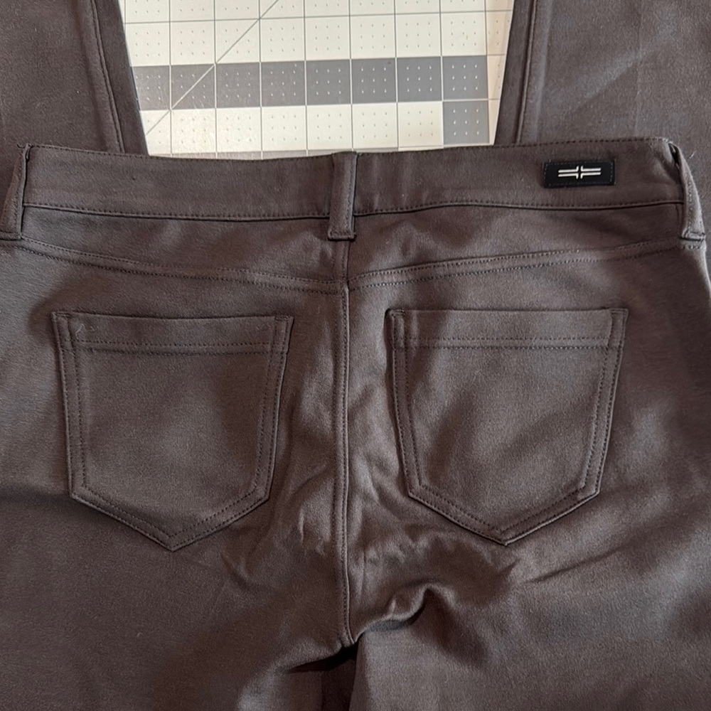 Liverpool Brown Skinny Pants - Picture 3 of 4